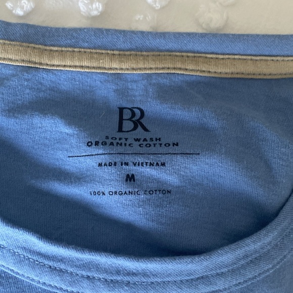 NWT men’s organic cotton tee in blue size M - Picture 3 of 3